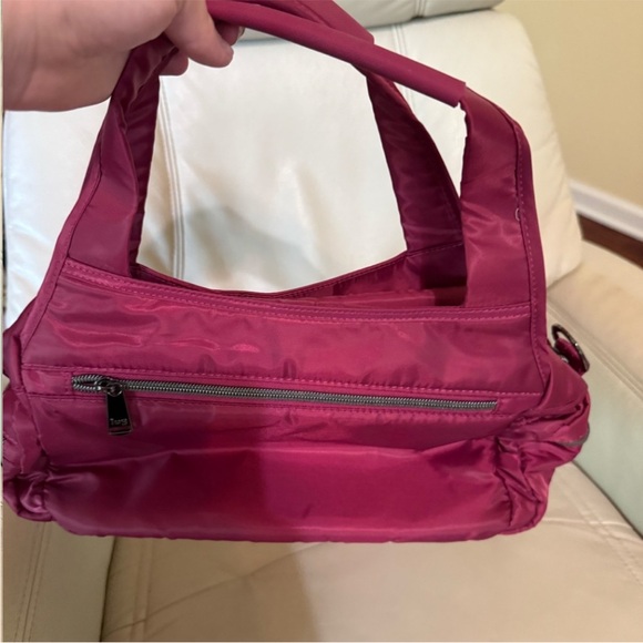 Lug Rumble Tote/Bag “Raspberry”. NWOT - Picture 2 of 4
